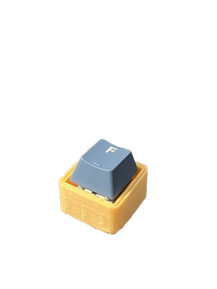 Single Yellow Fidget Key